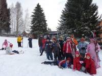 lyžařské závody školní družina