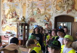 Školní výlet na hrad Pernštejn
