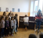 Vánoční koncert ZUŠ pro žáky 1. a 2. stupně