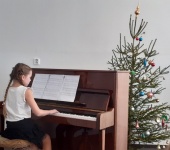 Vánoční koncert ZUŠ pro žáky ZŠ